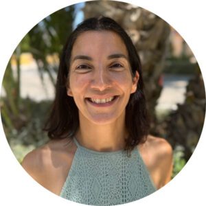 Claudia Corsaro, asesora en la oficina de Calpe